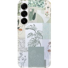 Lelia Samsung Galaxy S25 Fe Uyumlu Baskılı Şeffaf Telefon Kılıfı | Koleksiyon: Oneline Essence