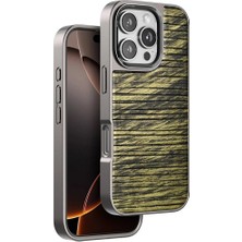 Genel Tedarik iPhone 16 Pro Wave Kapak - Koyu KAHVE-(5796) - EMTHBA7153-9115