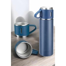 Shoplet Buğz 500 ml Kapasiteli Taşınabilir Basınçlı Termos Seti Günlük Kullanım Için Ideal