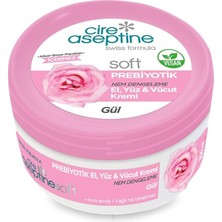 Hepta Collection Cire Aseptine Soft Prebiyotik Gül El, Yüz ve Vücut Kremi 300 ml