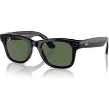 Hype Store Meta Ray-Ban Wayfarer Akıllı Gözlük Parlak Siyah G15 Yeşil RW4006