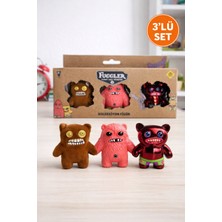 Toyfest Fuggler Funny Ugly Monster 3’lü Koleksiyon Figür Seti – Renkli Komik Canavar Oyuncak I Model 2