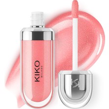 Hepta Collection Kiko Dudak Parlatıcısı - 3D Hydra Gloss - 07 Pink Magnolia - Besleyici ve Nemlendirici
