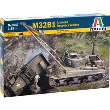 Italeri 6547S 1/35 Ölçek, M32B1 Zırhlı Kurtarma Aracı, Plastik Model Kiti