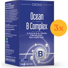 Ocean B Complex 50 Kapsül - 3 Adet (150 Kapsül)