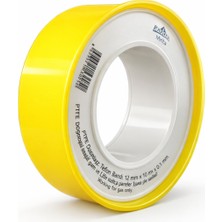 Badem10 (1 Adet) Doğalgaz Teflon Bant Büyük 12 mm x 8 Metre