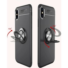 Sh Ticaret Newface Iphone Xs Kılıf Range Yüzüklü Silikon -