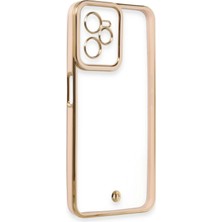 Olinea Newface C35 Kılıf Liva Lens Silikon - Pudra