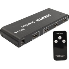 Fully G-538H 3 Giriş 1 Çıkış HDMI Switcher Toplayıcı Metal Kasa Adaptörlü