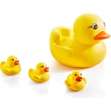 Shoplet Buğz Oppla Sevimli Vinil Ördek Ailesi Banyo Oyuncakları