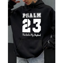 Mezmur Numarası 23 Desen Sonbahar Erkek Kapüşonlu Üst Hip Hop Cepli Günlük Kapüşonlu Üstler K