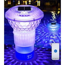 Güneş Enerjili, Klor Hazneli, Kumandalı Havuz LED Aydınlatma 1 ADET/GW-PL01