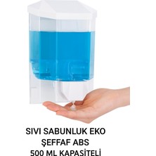 Onno Sıvı Sabunluk Eko Şeffaf Abs 500 ml