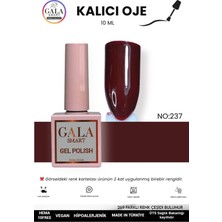 Gala Smart  Bordo Kalıcı Oje 10 ml Oje Kodu: 237