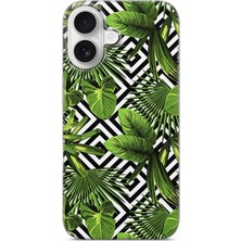 Lelia iPhone 17 Uyumlu Baskılı Şeffaf Telefon Kılıfı | Koleksiyon: Floraluxe Botanica