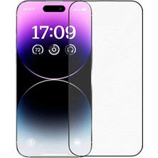 Genel Tedarik Crystalline iPhone 14 Pro Için Parlama Önleyici Tempered Cam Ekran KORUYUCU-(5775) - EMTHBA5079-2