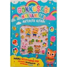 Yumurcak Yayınları Gökkuşağı Hayvanları Aktivite Kitabı