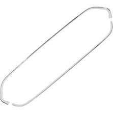 Universal Ford Uyumlu Custom 2018- Ön Panjur Çerçevesi Paslanmaz Çelik