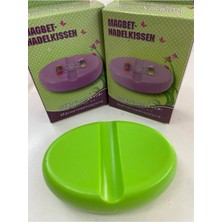 Boncukcu Abla Mıknatıslı Iğnedanlık Sabunluk Iğne Toplayıcı Mıknatıslı