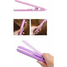 Shoplet Buğz Saç Düzleştirici Pürüzsüz Parlaklık Seyahat Tipi Taşınabilir Seramik Kaplama