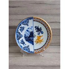 Konyax Servis Tabağı Set Porselen 6 Kişilik Hybrid1