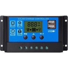 Voltaj Solar Panel Akü Şarj Cihazı 40A 12/24V