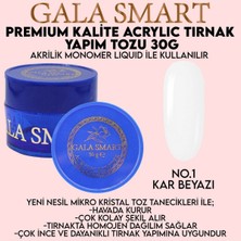 Gala Smart  Akrilik Toz No:01 Kar Beyazi / 30 gr