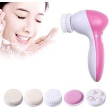 Evrenial 5 In 1 Pilli Yüz Temizleme,masaj ve Peeling Fırça Seti