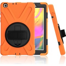 Magicool Samsung Galaxy T290 Tab A 8 Kılıf Amazing Tablet Kapak - Turuncu