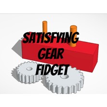 Noctabir Havalı Dişli Oyuncak Fidget