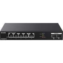 Tenda TEM2007X 2.5gb Switch 7 Port 5x2.5g POR+2X10GB Sfp+ 50GBPS Yönetilmeyen Nas, Oyun Pcsi Switch