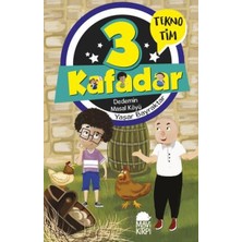 Mavi Kirpi Kitap 3 Kafadar Tekno Tim - Dedemin Masal Köyü