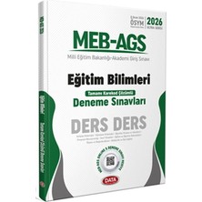 Anla Kazan Yayınları Data Yayınları 2026 Meb Ags Eğitim Bilimleri Ders Ders Karekod Çözümlü Deneme Sınavları
