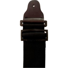 Braventa Collection RJ100BBK Bas Gitar Askısı Polipropilen Deri Başlı