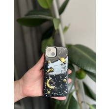 Ayis Aksesuar Iphone 13/14 Uyumlu Uzay Kabartmalı Kılıf