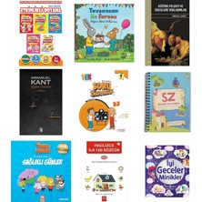 Harika Çocuk Yayınları 4-7 Yaş Eğitici Etkinlikli Boyama Seti - 5 Kitap... +8 Eğitim Kitabı