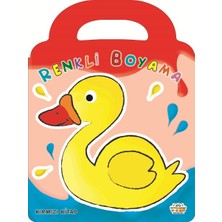 0-6 Yaş Yayınları Renkli Boyama - Kırmızı Kitap