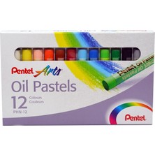 Braventa Collection Pentel Yağlı Pastel 12 Renk