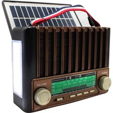 Astraltech KTF-1428 Taşınabilir Güneş Enerjili Bluetooth Radyo Hoparlör – Şarjlı, Radyo, Mp3, Aux Girişli