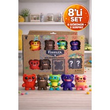 Toyfest Fuggler Funny Ugly Monster 8’li Figür Seti – 2 Adet Sürpriz Karakter Dahil I Model 4