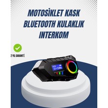 Kablosuz Bluetooth Interkom IP65 Suya Dayanıklı 40MM Hd Ses ve 40 Saat Pil - Lisinya