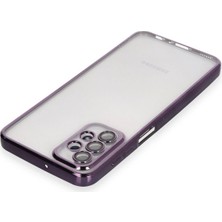 Sh Ticaret Newface Galaxy A23 4g Kılıf Lensli Silikon - Mor