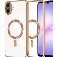 Olinea Newface Galaxy A07 4g Kross Magneticsafe Kapak - Çöl Titanyum