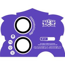 Olinea Newface Iphone 17 Bilvis Titan Kamera Lens - Lila