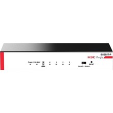 Binbir Göz Bilgisayar H3C Magıc 9801A5BX BS205T-P 5 Port 10/100/1000 4 Port Poe+ 57W Yonetılemez Desktop Swıtch