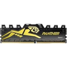 Binbir Göz Bilgisayar Apacer 16GB (1X16GB) 3200MHZ Ddr4 Panther Black-Gold AH4U16G32C28Y7GAA Pc Ram