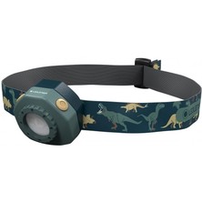 LED Lenser KIDLED4R Yeşil Çocuk Kafa Feneri Şarjlı