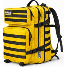 Haegs Askeri Taktik Sırt Çantası, Seyahat Sırt Çantası, Ordu Derecesinde Sağlam,   45L - Sarı