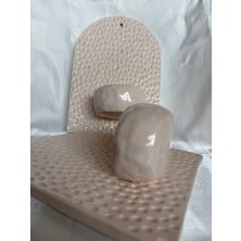 Arken Seramik El Yapımı Seramik Duvar Süsü 2 Adet