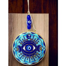 Efe Avm Tek Gözlü Piramit Desenli Nazar Boncuklu Duvar Süsü